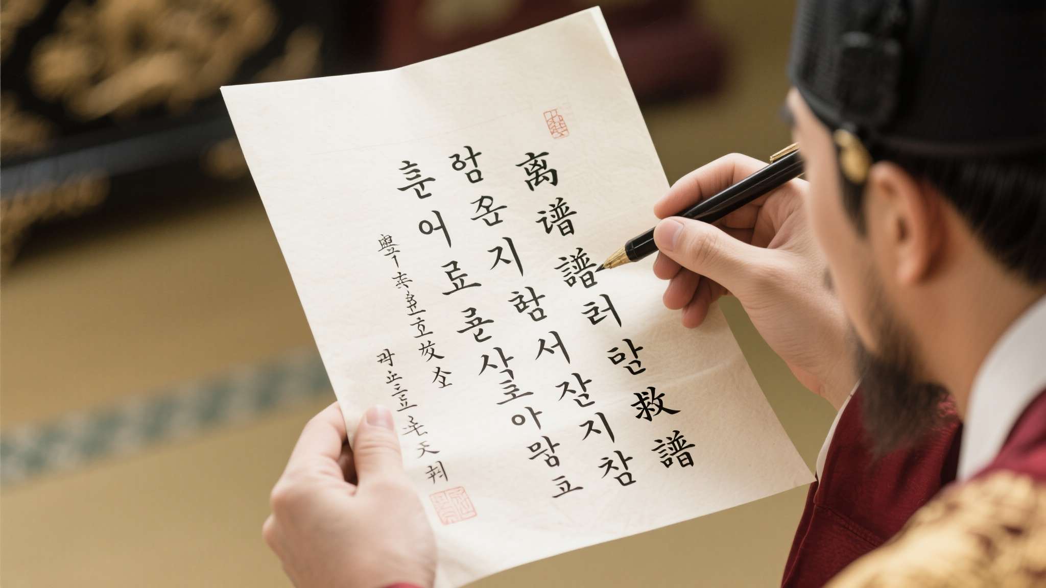 韩国人的身份证上为什么会有汉字 这也解释了为何高宗在书写如此重要的外交求救信时,选择了汉字而非韩文——在他那个时