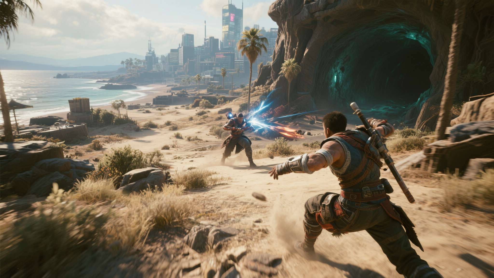如龙团队新作《异于天堂》全新预告首曝!确认首发XGP 预告片中出现了大量开放世界探索镜头,包括荒野地形、海滨城市以及地下秘境等多元化场